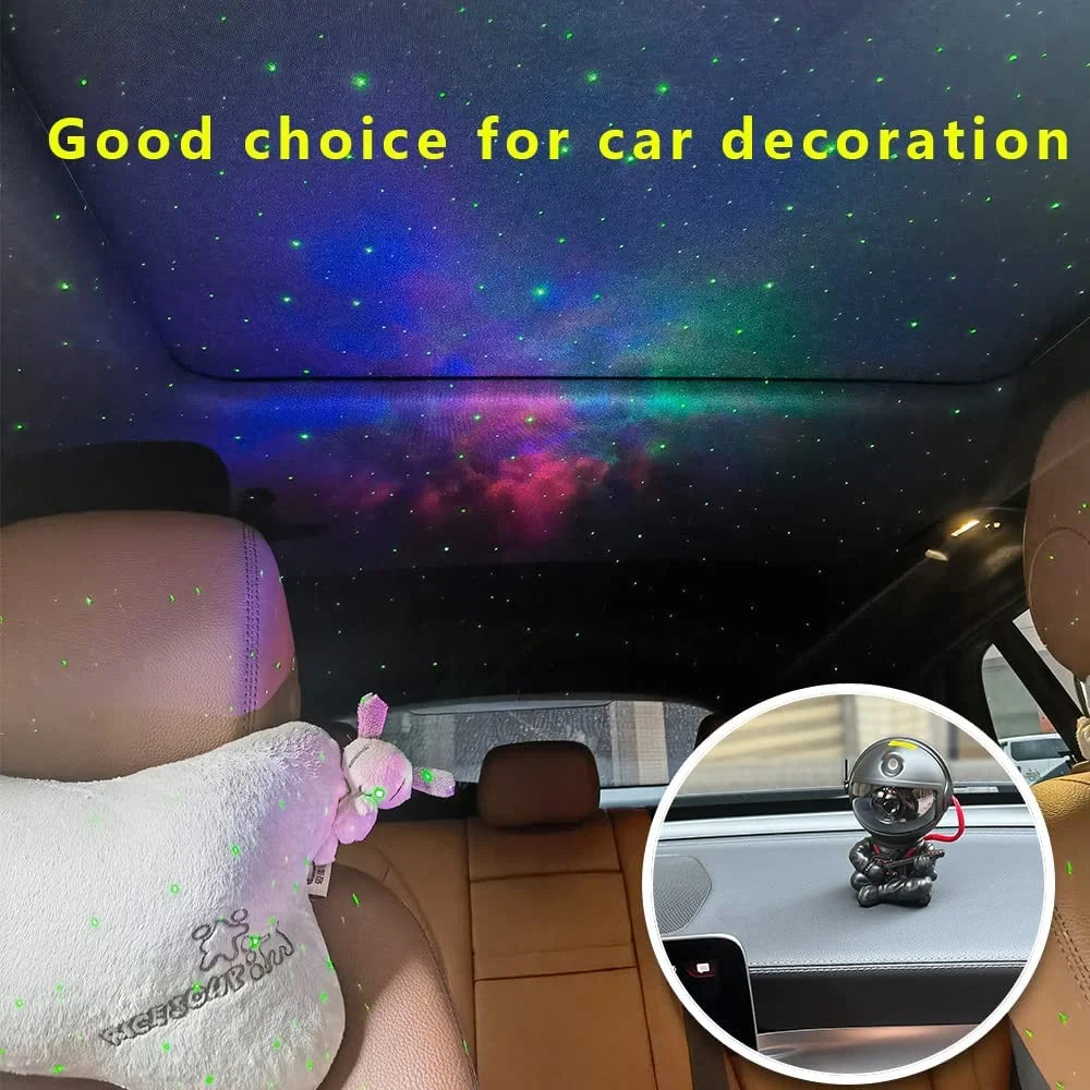 Astronaut Galaxy Projector Lamp Astronaut Starry Sky Projector LED Star Projector Space Projector Night Light with Remote Control for Bedroom Party Home Decor