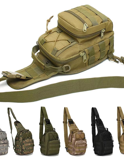 Load image into Gallery viewer, Outdoor Tactical Sling Sport Travel Chest Bag Shoulder Bag for Men Women Crossbody Bags Hiking Camping Equipment
