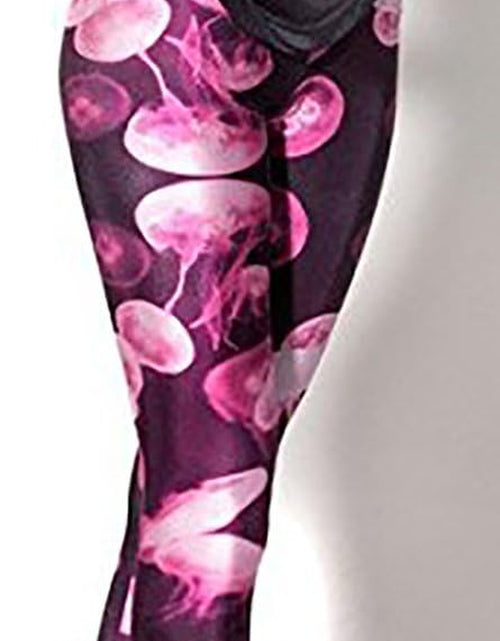 Load image into Gallery viewer, Women&#39;S Floral Printed Footless Elastic Tights Legging
