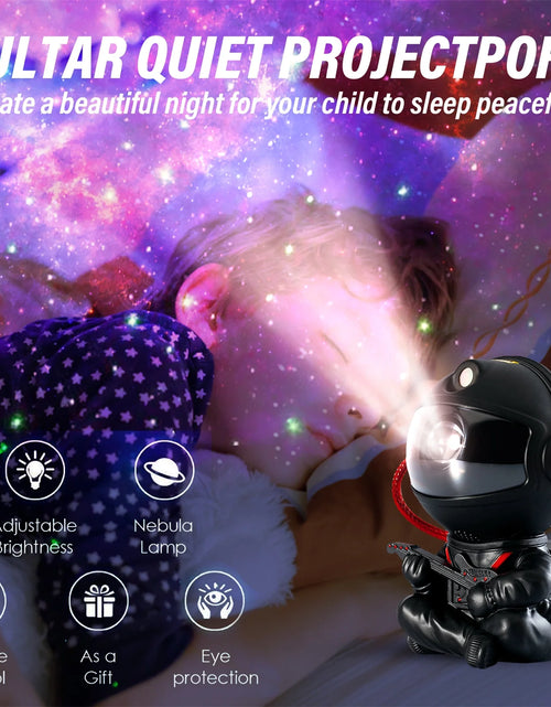 Load image into Gallery viewer, Astronaut Galaxy Projector Lamp Astronaut Starry Sky Projector LED Star Projector Space Projector Night Light with Remote Control for Bedroom Party Home Decor
