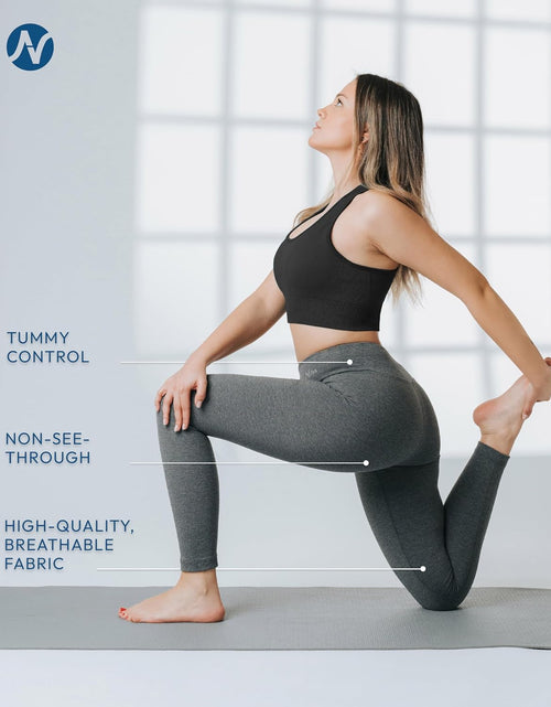 Load image into Gallery viewer, Womens Leggings High Waisted Workout Leggings for Women Tummy Control
