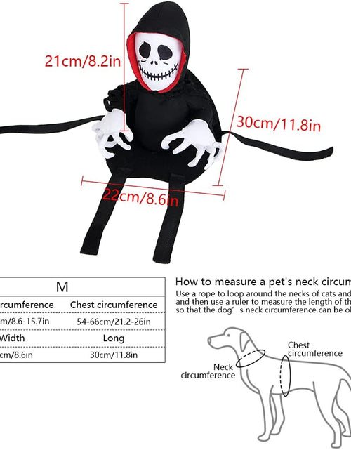 Load image into Gallery viewer, Pet Costume Furry Giant Simulation Pets Outfits Pet Halloween Cosplay Costumes for Cat Dog Dress up Accessories, Medium
